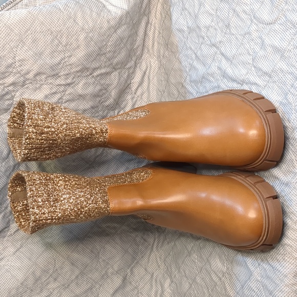 Universal Thread Stylish Tan Ankle Boots for Women - Picture 4 of 16